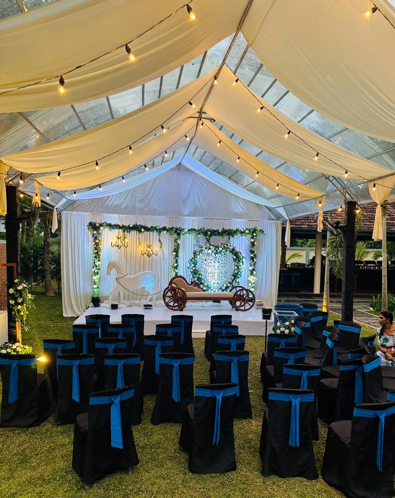 Wedding function venue at Rockery Villa Cottage