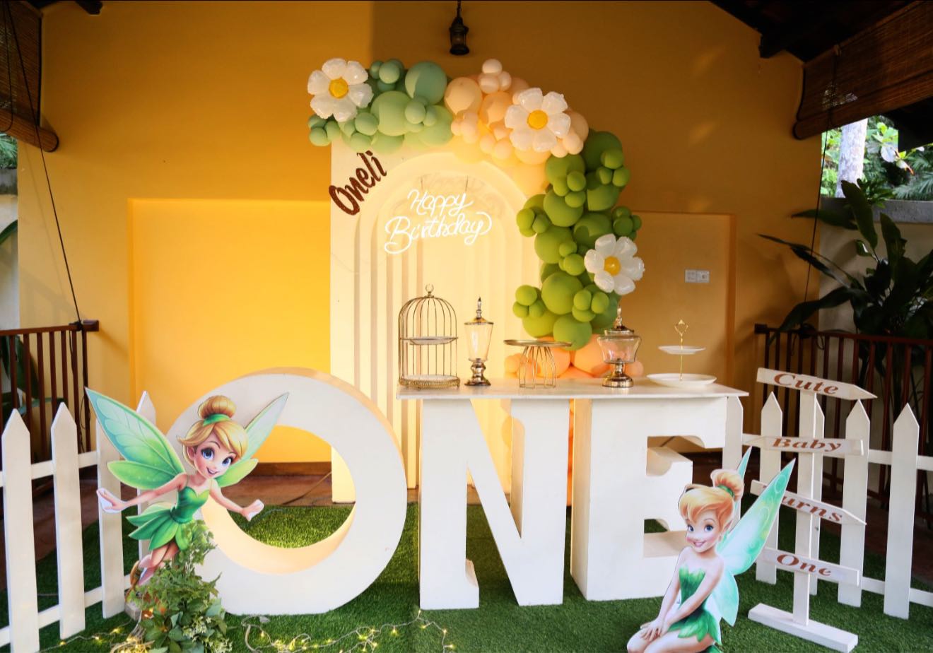 Birthday function setup at Rockery Villa Cottage