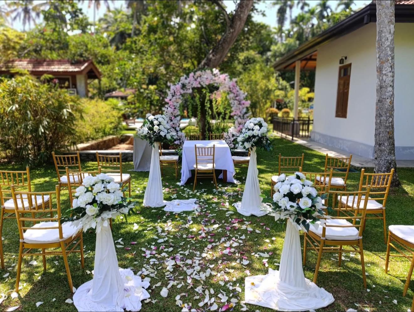 Function moment at Rockery Villa Cottage